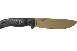 Couteau Esee 6 6PDE-001 lame acier carbone 16,5cm manche G10 noir + étui