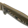 Couteau Esee 3 3PMDE-005 lame acier carbone 8,8cm manche G10 coyote et noir + étui
