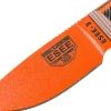 Couteau Esee 3 3PMOR-006 lame acier carbone 8,8cm manche G10 noir et orange + étui