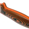 Couteau Esee 4 4POR-006 lame acier carbone orange 11,6cm manche G10 orange/noir + étui