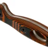 Couteau Esee Xancudo XAN1-006 lame acier inox 7,5cm manche troué G10 orange et noir + étui