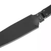 Couteau Fallkniven A2L Expedition Knife lame 20cm manche Kraton noir + étui en cuir