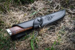 Couteau Fallkniven Frej NL4 lame 13cm manche cuir + étui en cuir