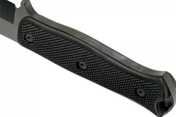 Couteau Fallkniven S1xb Tungsten Carbide lame noire 13cm manche Thermorun noir + étui Zytel