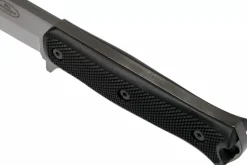 Couteau Fallkniven S1xb Tungsten Carbide lame noire 13cm manche Thermorun noir + étui Zytel