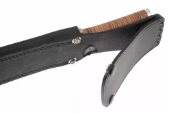 Couteau Fallkniven Thor NL1 lame Bowie 25cm manche cuir + étui en cuir