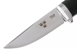 Couteau Fallkniven TK2 Tre Kronor lame 10cm manche Thermorun noir + étui zytel