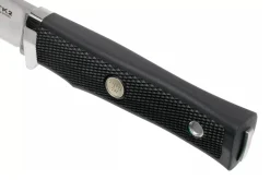 Couteau Fallkniven TK2 Tre Kronor lame 10cm manche Thermorun noir + étui zytel