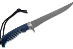 Couteau à filet Buck 223 Silver Creek 0223BLS lame 16cm manche polypropylène/caoutchouc + étui