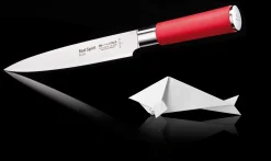 Couteau filet de sole DICK Red Spirit flexible acier inox 18cm manche rouge
