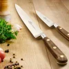 Couteau filet de sole forgé Sabatier Perigord flexible 20cm manche en noyer