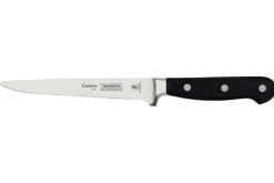 Couteau filet de sole Tramontina Century lame forgée 15cm manche polycarbonate noir