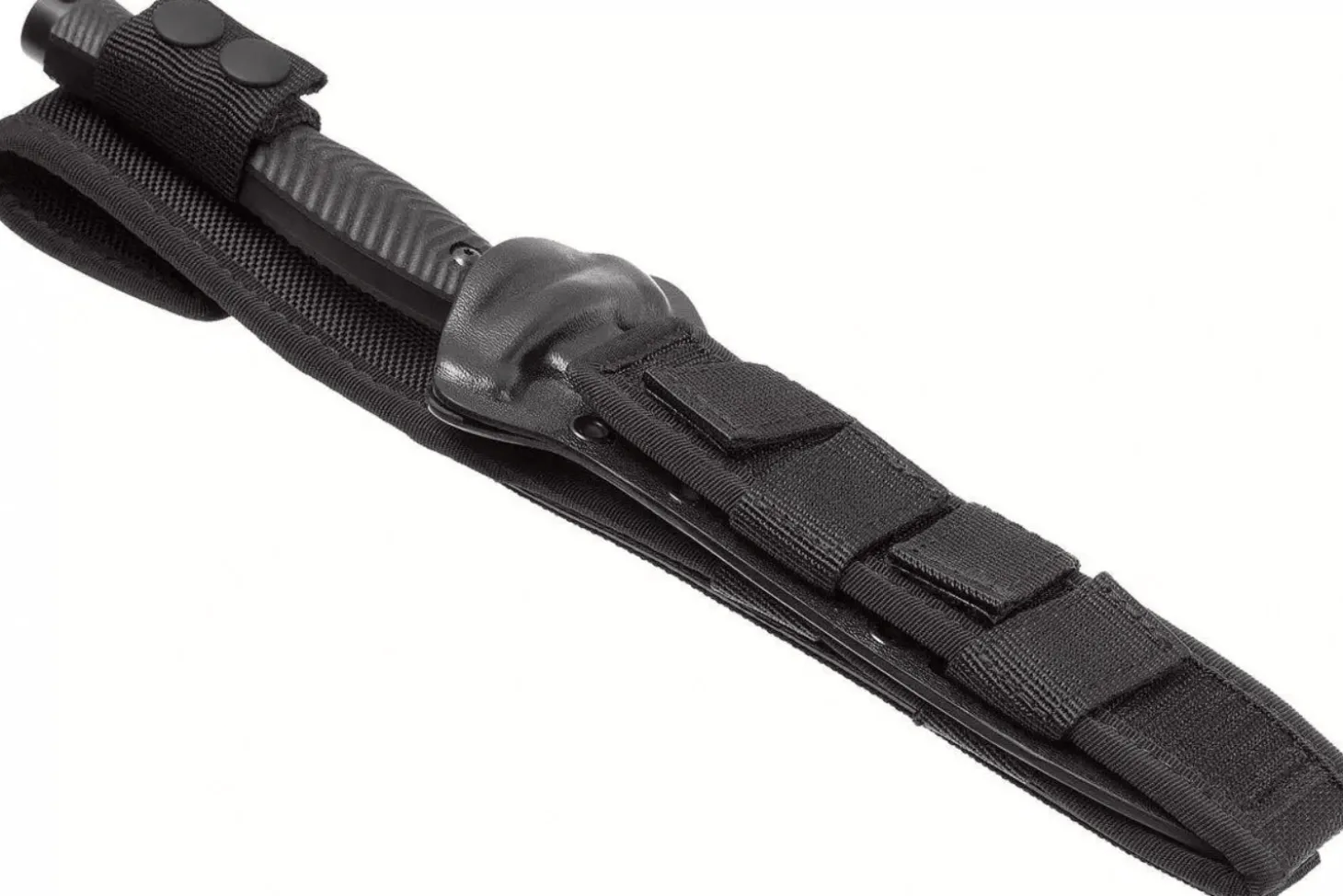 Couteau Fox Military Bellum 21711 lame 17,5cm manche G10 noir + étui