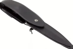 Couteau Fox Military Modras FX.507 lame 17,5cm manche G10 noir + étui en cuir