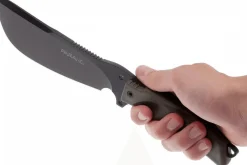 Couteau Fox Military Parang 21717 lame 17cm manche Forprene + étui en nylon + kit de survie