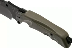 Couteau Fox Military Rimor FX.9CM07OD 17,5cm manche nylon/fibres de verre vert + étui