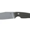 Couteau Fox Octopus Vulgaris FX.510OD lame 11,5cm manche G10 vert + étui en cuir