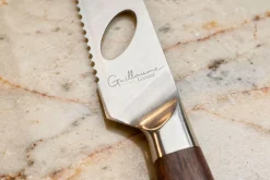 Couteau à fromage 13cm Guillaume Leonard Cuistot en acier inoxydable et bois de santal rouge