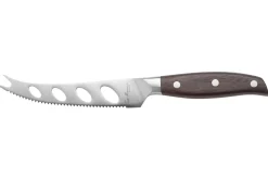 Couteau à fromage 13cm Guillaume Leonard Cuistot en acier inoxydable et bois de santal rouge