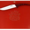 Couteau à fromage Jojo Long Legs Forge de LAGUIOLE design STARCK rouge