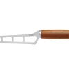 Couteau à fromage Triangle Sense lame ajourée 14cm manche prunier