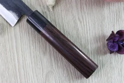 Couteau funayuki japonais artisanal Nishida Shirogami 15cm