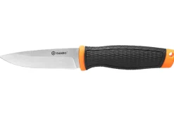 Couteau Ganzo G806 GG806OR lame 9,8cm manche en polymère noir/orange