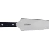 Couteau à gâteau Triangle lame dentée 18cm