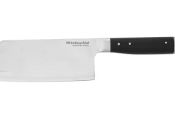 Couteau hachoir Kitchen Aid Gourmet lame en acier japonais 15cm + étui