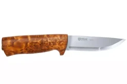 Couteau Helle Eggen H201075 lame en acier inox 10cm manche en bouleau + étui en cuir