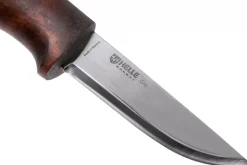 Couteau Helle Gro H200007 lame en acier inox 9,3cm manche en bois de bouleau + étui en cuir