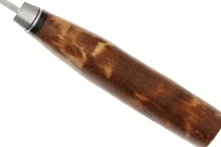 Couteau Helle GT H036 lame en acier inox 12,3cm manche en bouleau frisé + étui en cuir