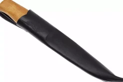 Couteau Helle Jegermester H042 lame en inox 13,5cm manche en bouleau + étui en cuir