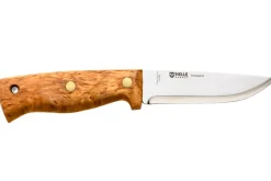 Couteau Helle Temagami H300 lame en acier inox 11cm manche en bouleau + étui en cuir