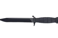 Couteau Herbertz 100617 lame 16,5cm manche polymère noir + étui