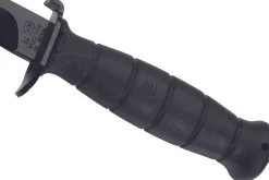 Couteau Herbertz 100617 lame 16,5cm manche polymère noir + étui