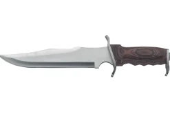Couteau Herbertz 103727 lame en inox 27cm manche en bois de pakka avec étui