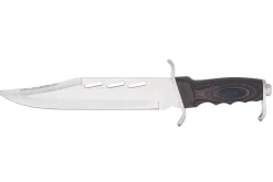 Couteau Herbertz 105928 lame en inox 28cm manche en pakkawood avec garde + étui