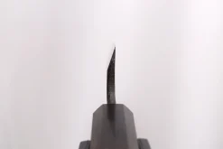 Couteau honesuki 15cm japonais artisanal Hatsukokoro Shirasagi manche en ébène