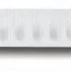Couteau à jambon alvéolé 28cm largeur 24mm 3 rivets Bargoin