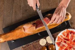 Couteau à jambon Arcos Riviera forgé lame alvéolée 25cm
