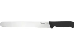 Couteau à jambon professionnel Ambrogio Sanelli Supra noir