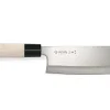 Couteau japonais Nakiri Chroma Haiku Home 17.5cm manche en honoki