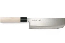 Couteau japonais Nakiri Chroma Haiku Home 17.5cm manche en honoki