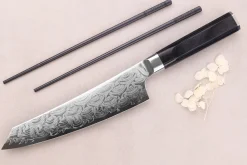 Couteau kengata chef 19cm japonais Sakai Takayuki Grand Chef Seigaiha Damas 45 couches