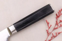 Couteau kengata sujihiki 25cm japonais Sakai Takayuki Grand Chef Seigaiha Damas 45 couches