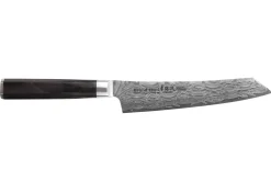 Couteau kengata universel 15cm japonais Sakai Takayuki Grand Chef Seigaiha Damas 45 couches