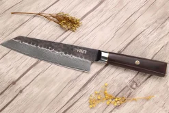 Couteau kiritsuke 17cm Fukito Ébène Damas VG10