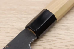 Couteau kiritsuke 21cm japonais artisanal Sakai Kikumori Kikuzuki Kuro