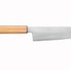 Couteau kiritsuke 18cm japonais artisanal Hado Ginsan Cherry damassé